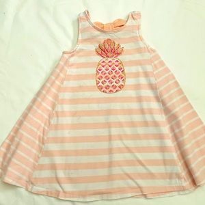 Tommy Bahama girl pineapple dress